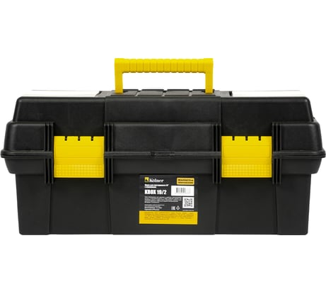 Пластиковый ящик для инструментов Kolner с клапанами 8110100060