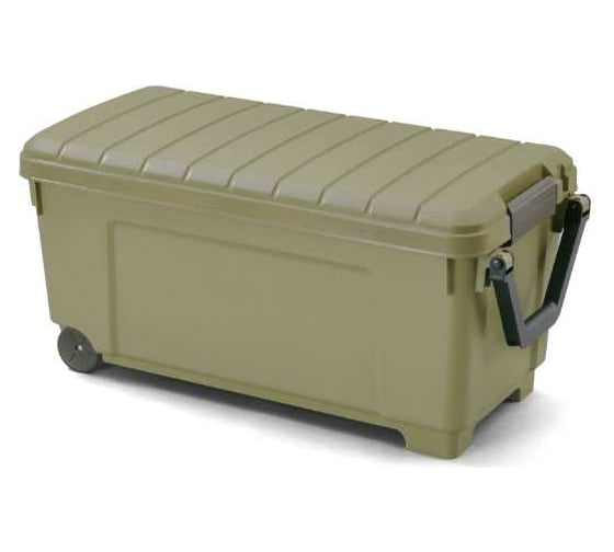 Экспедиционный ящик IRIS OHYAMA IRIS OUTDOOR BOX 1000 хаки, 160 литров, 100x50x50 см ODB1000BKH