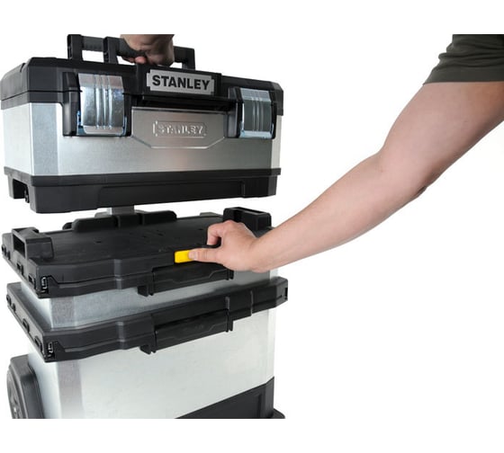 Ящик для инструмента с колесами ROLLING WORKSHOP (73х56.8х38.9 см) Stanley 1-95-833