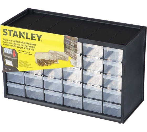 Органайзер вертикальный c 30-ю малыми выдвижными отделениями Stanley 1-93-980