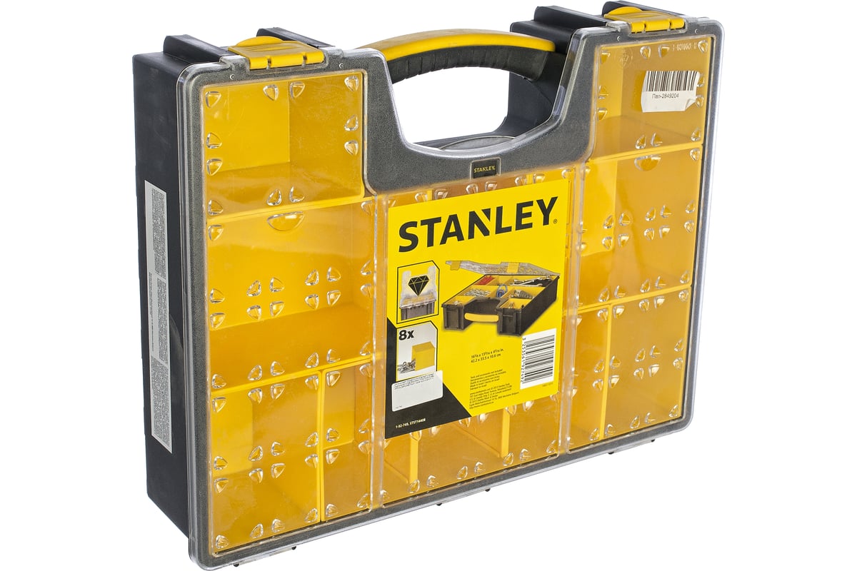 STANLEY 1-92-749 organizer pro with 8 compartments (deep) - STANLEY