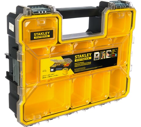 Органайзер профессиональный FatMax Deep Pro Metal Latch (44.6x11.6x35.7 см) Stanley 1-97-518