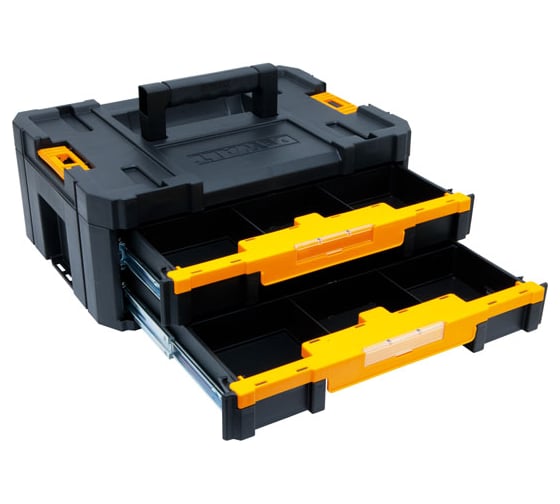 Ящик DEWALT TSTAK с 2-мя выдвижными секциями DWST1-70706 STANLEY 1-70-706