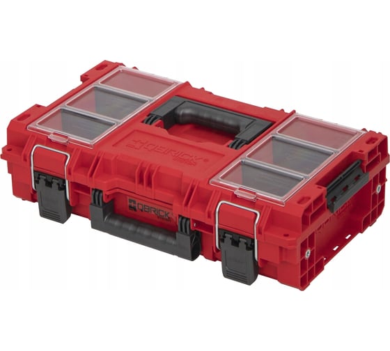 Набор ящиков QBRICK System PRIME SET 1 Red Ultra HD Custom 590x425x773 мм 10501376