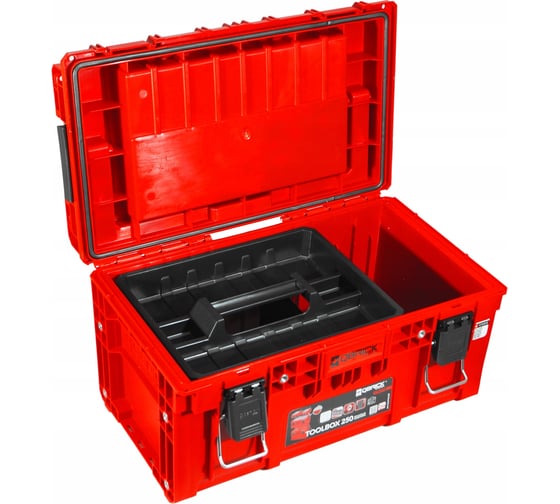 Ящик для инструментов QBRICK System PRIME Toolbox 250 Expert Red Ultra HD Custom 535x327x277 мм 10501375