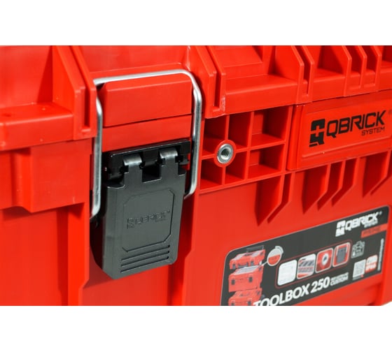 Ящик для инструментов QBRICK System PRIME Toolbox 250 Expert Red Ultra HD Custom 535x327x277 мм 10501375