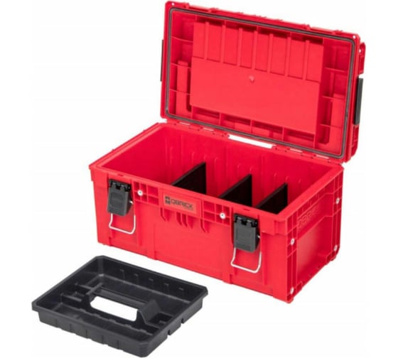 Ящик для инструментов QBRICK System PRIME Toolbox 250 Vario Red Ultra HD Custom 535x327x271 мм 10501374