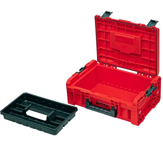 Ящик для инструментов QBRICK SYSTEM PRO Technician Case Red Ultra HD 450x332x171 мм 10501379