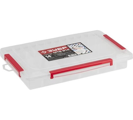 Органайзер для крепежа и принадлежностей 14" Зубр МАСТЕР 38193-14