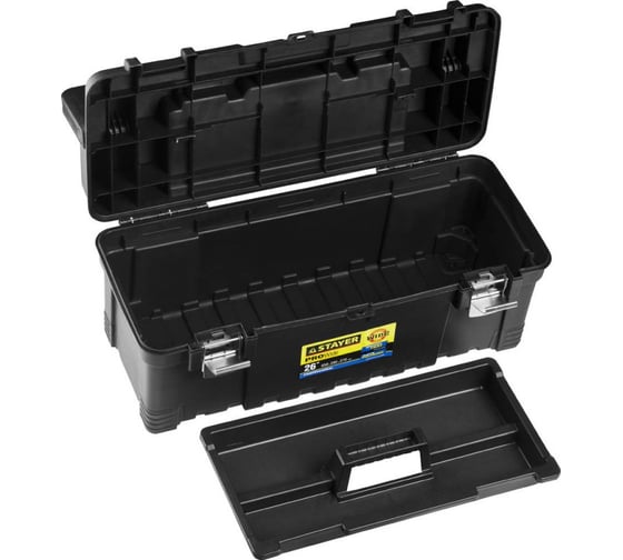 Ящик для инструмента STAYER PROFESSIONAL 656x285x270мм 26" 38003-26