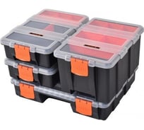 Набор органайзеров TACTIX из 4-х штук 1 горизонтальный, 3 вертикальных 320020