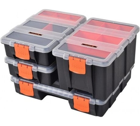 Набор органайзеров TACTIX из 4-х штук 1 горизонтальный, 3 вертикальных 320020