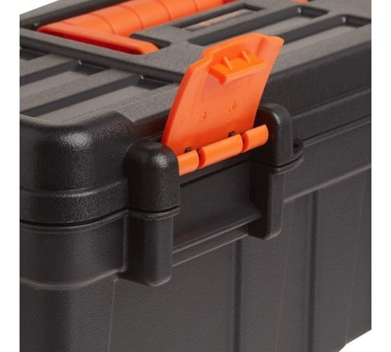 Ящик для инструмента TACTIX 17 с черной крышкой 43,5x21,0x13,0 см 320132