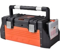 Ящик для инструмента TACTIX 24 пластик с металлом с двумя органайзерами 62,0x29,5x26,5 см 320324