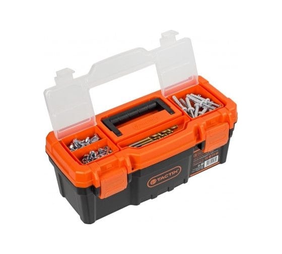Ящик для инструмента TACTIX 19 с оранжевой крышкой 50,0x26,3x24,0 см 320100A