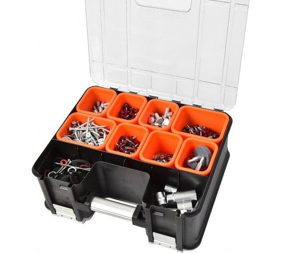 Двусторонний органайзер TACTIX 15 с лотками 39,0x32,5x16,3 см 320048