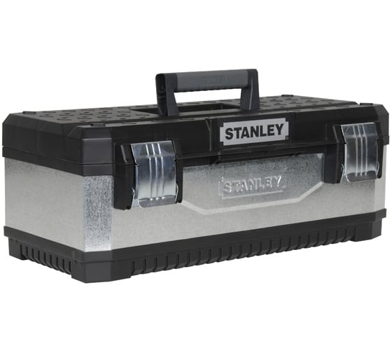 Металлопластмассовый ящик для инструмента Stanley гальванизированный 1-95-619