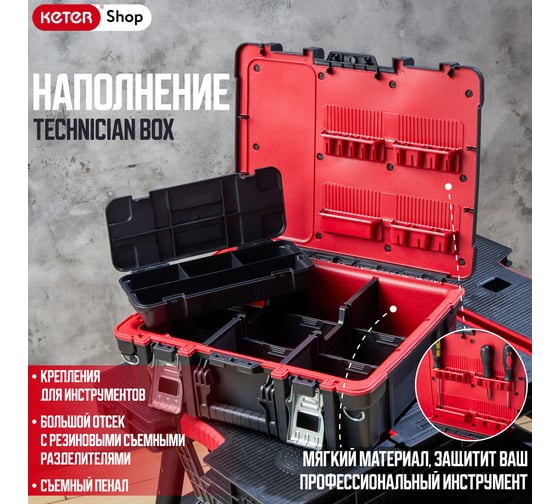 Ящик для инструментов Keter Technician Box 237003