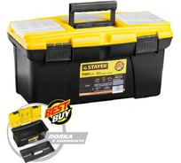 Ящик для инструмента "STANDARD " пластиковый с органайзерами STAYER 38105-13_z*02
