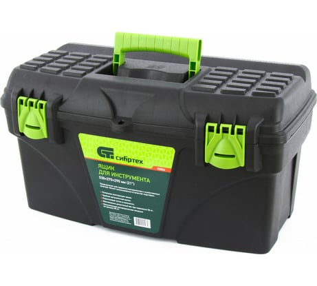 Ящик для инструмента 530х275х290мм, 21" пластик СИБРТЕХ 90806