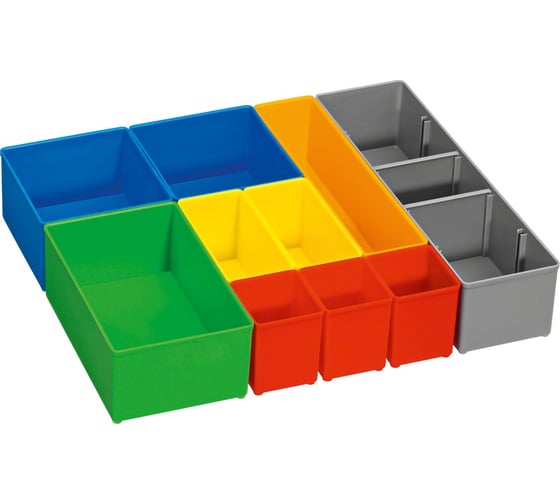 Набор 10 вкладышей для i-BOXX 72 Bosch 1600A001S6 1
