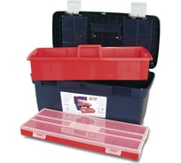 Ящик для инструментов с глубоким лотком + органайзер 58х29х29см №19 Tayg TAY-119002