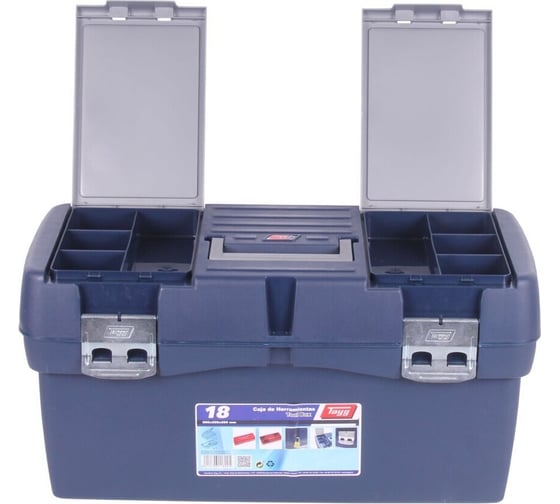 Ящик для инструментов с лотком + органайзер 58х29х29см №18 Tayg TAY-118005