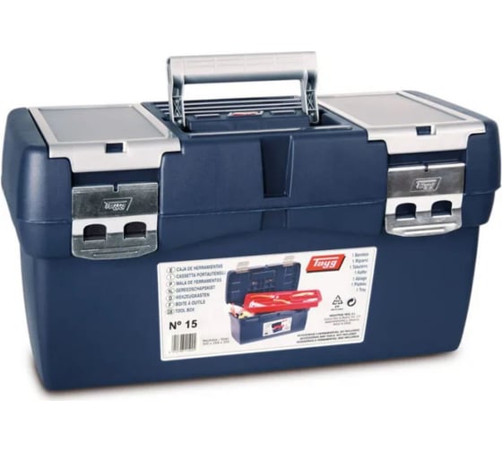Ящик для инструментов с лотком 50х25.8х25.5см №15 Tayg TAY-115004 1