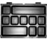 Вставка для кейса HD Box №1 Milwaukee 4932451546 1