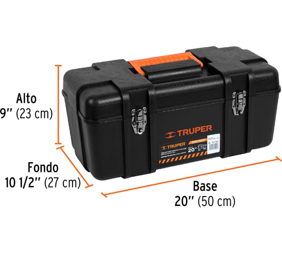 Пластиковый ящик для инструмента 20" Truper CCHP-20X 10380