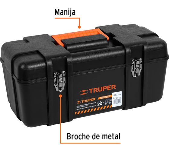 Пластиковый ящик для инструмента 20" Truper CCHP-20X 10380