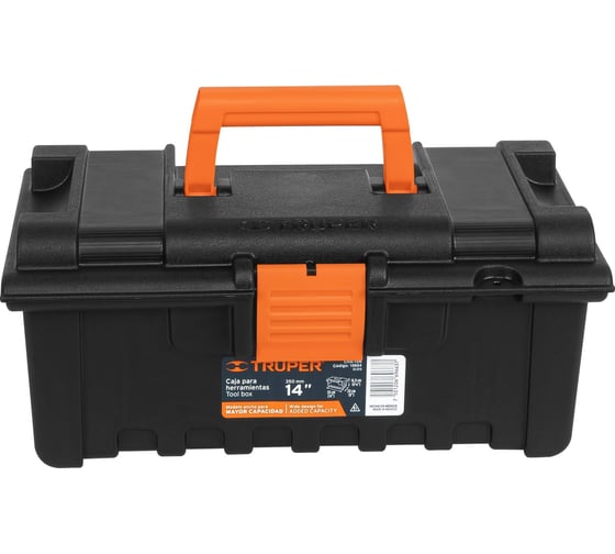 Пластиковый ящик для инструмента Truper 14" CHA-14N 19854