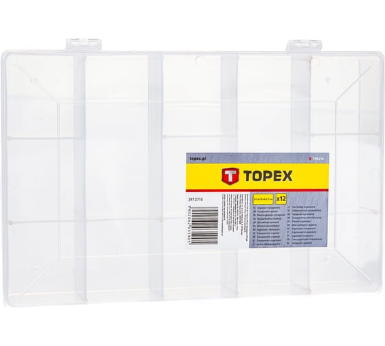 Органайзер 22.6x15.4x3.7 см TOPEX 79R176