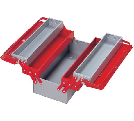 Раскладной ящик для инструментов металлический 190х300х200 5 секций IZELTAS 8420336105