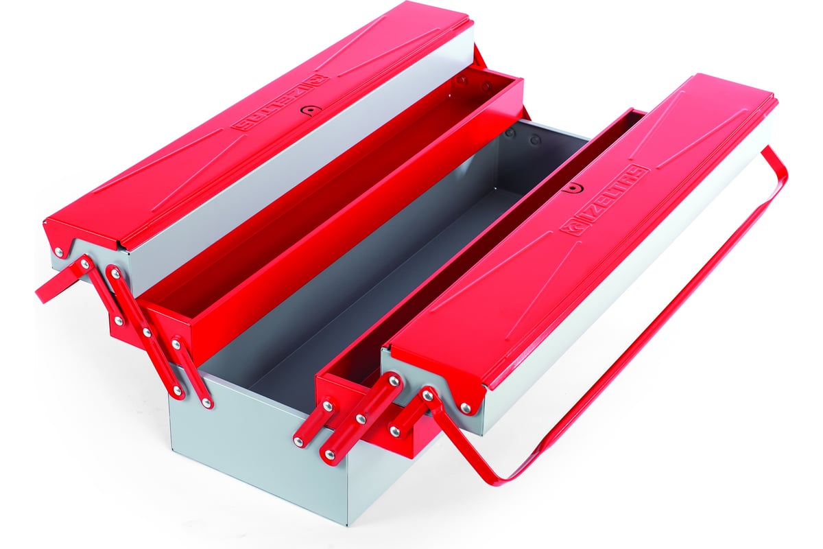 Раскладной ящик для инструментов металлический 190х420х200 5 секций .