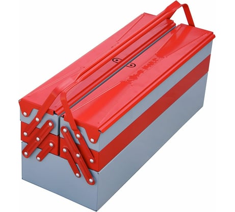 Раскладной ящик для инструментов металлический 190х520х200 5 секции IZELTAS 8420336305