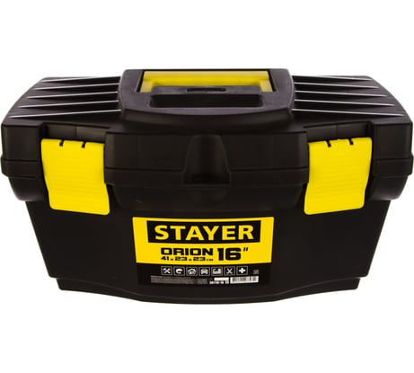 Ящик для инструмента STAYER ORION-16 пластиковый 38110-16_z03