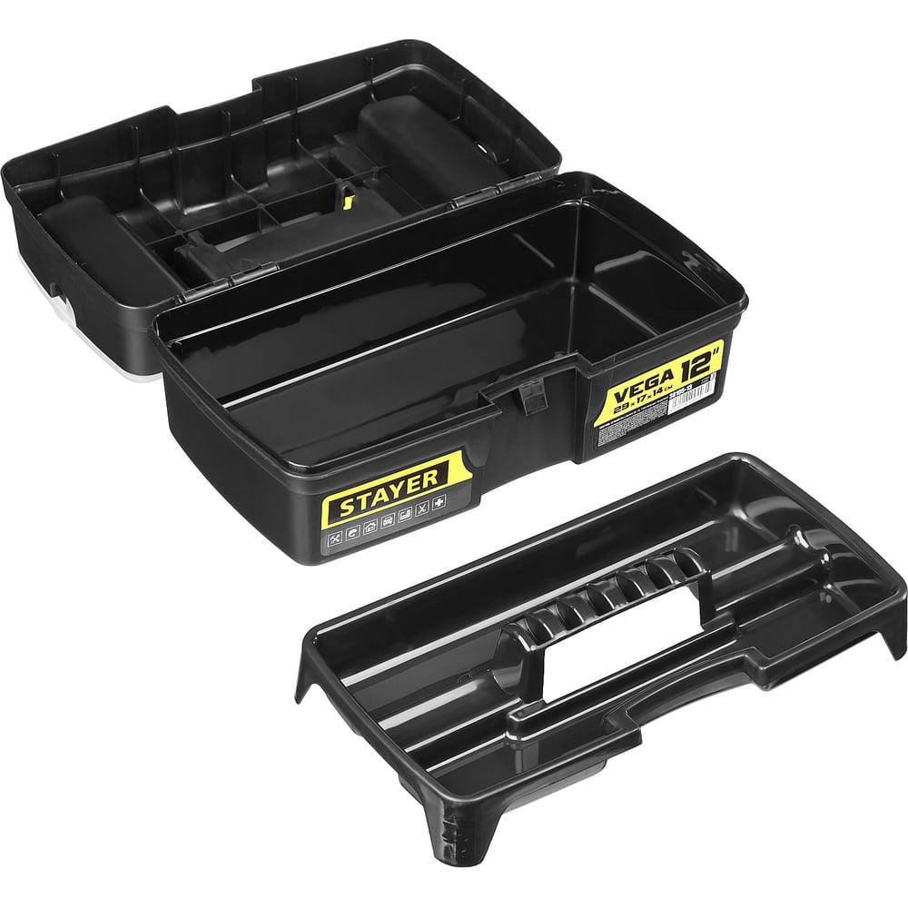 Ящик для инструмента STAYER VEGA-12 пластиковый 38105-13_z03