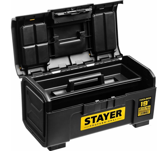Пластиковый ящик для инструмента STAYER Professional TOOLBOX-19 38167-19