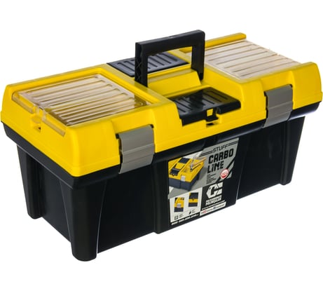 Ящик для инструментов 53х26х25см PATROL STUFF SEMI PROFI 20 CARBO 146172