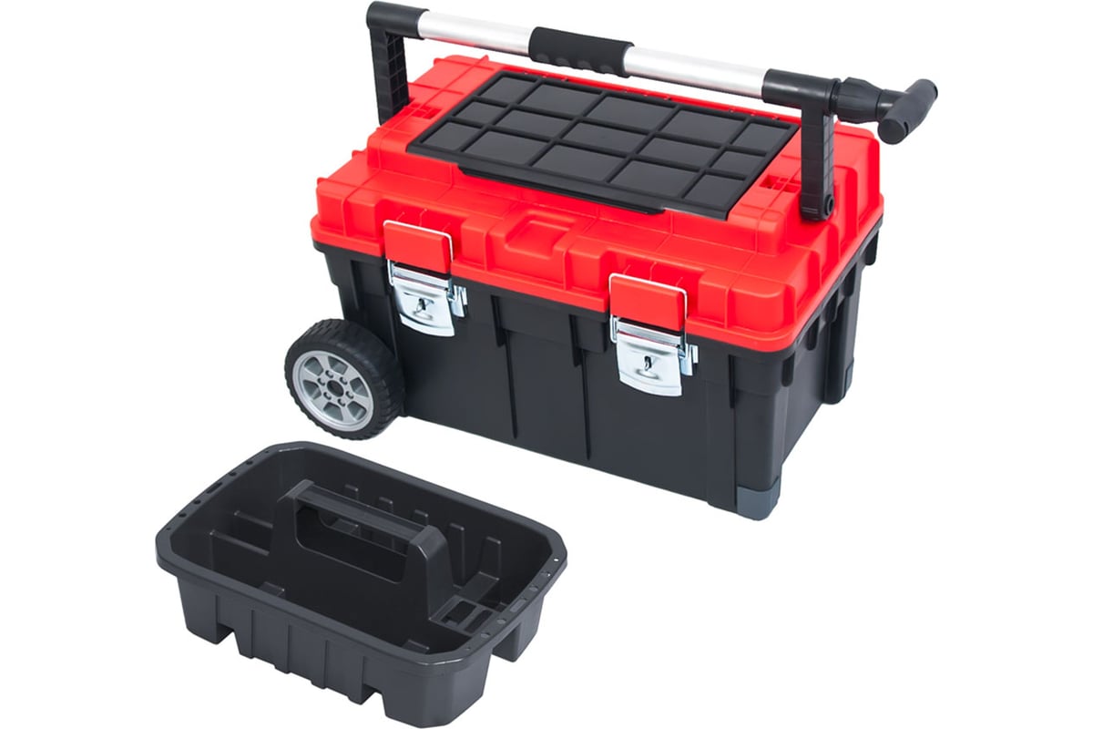 Ящик для инструментов на колесах 63х40х36см PATROL Wheelbox HD Trophy ...