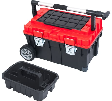 Ящик для инструментов на колесах 63х40х36см PATROL Wheelbox HD Trophy 2146165
