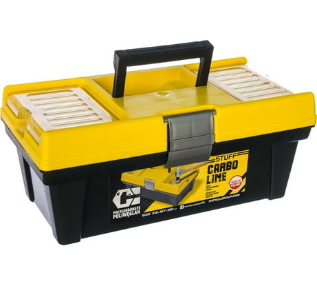 Ящик для инструментов 31х17х13см PATROL STUFF SEMI PROFI 12 CARBO 146170