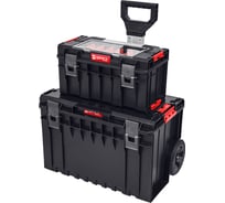 Ящик для инструментов на колесах с телескопической ручкой QBRICK SYSTEM ONE CART 59х44х77см 10501280