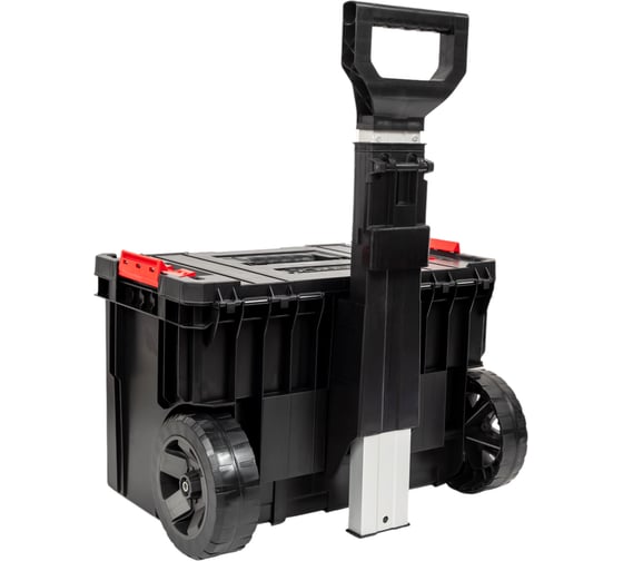 Ящик для инструментов на колесах с телескопической ручкой QBRICK SYSTEM Two Cart Plus Vario 2631-61