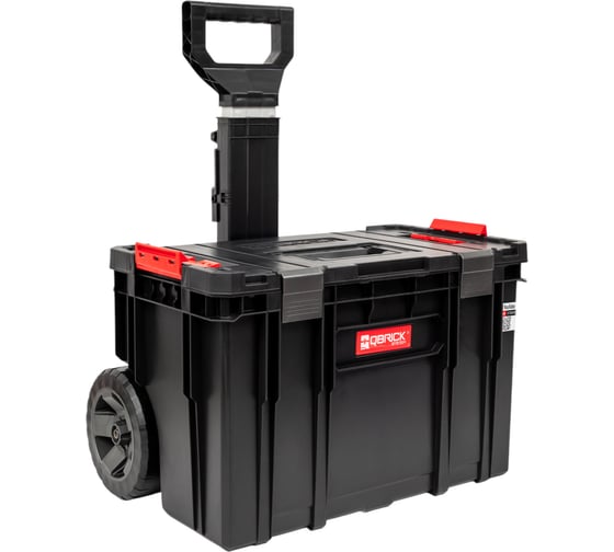 Ящик для инструментов на колесах с телескопической ручкой QBRICK SYSTEM Two Cart Plus Vario 2631-61