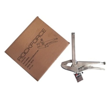 Гейферный зажим струбцинного типа 4 захват:0-100мм ROCKFORCE RF-660F100