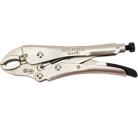 Зажим с фиксатором Rockforce 175мм 6/36 RF-614175(11848)