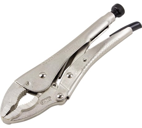 Гейферный зажим Rockforce с двойным овальным захватом 10-250мм RF-614250J(27794)