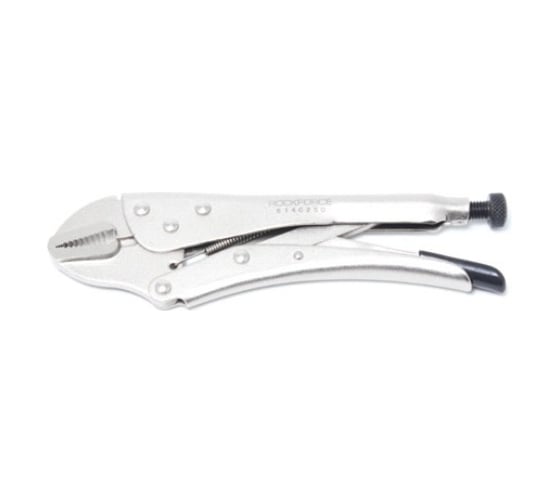 Гейферный зажим с плоскими губками тип EU 10-250мм ROCKFORCE RF-614C250